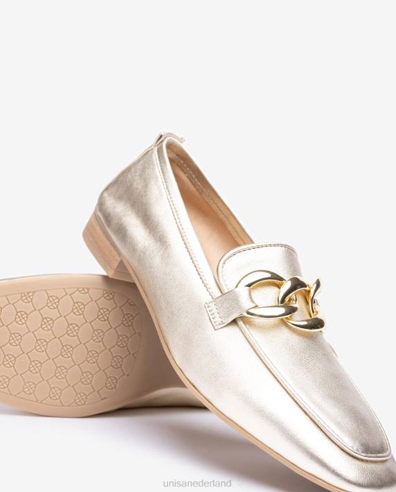 Unisa 02B0601 loafer met een ketting vrouwen mode