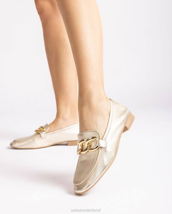 Unisa 02B0601 loafer met een ketting vrouwen mode