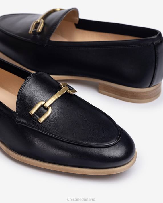 Unisa 02B0603 loafer met bies vrouwen bevallig