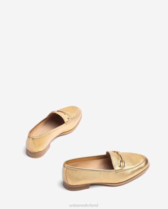 Unisa 02B0604 loafer met bies vrouwen mode