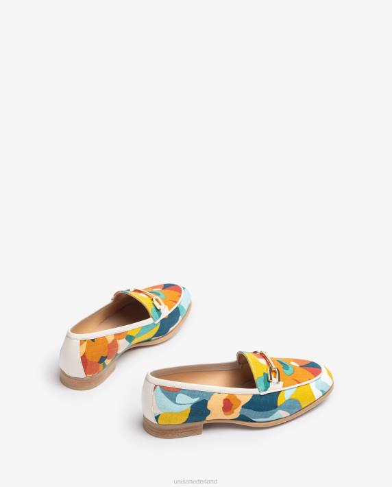 Unisa 02B0605 loafer met bies vrouwen mode