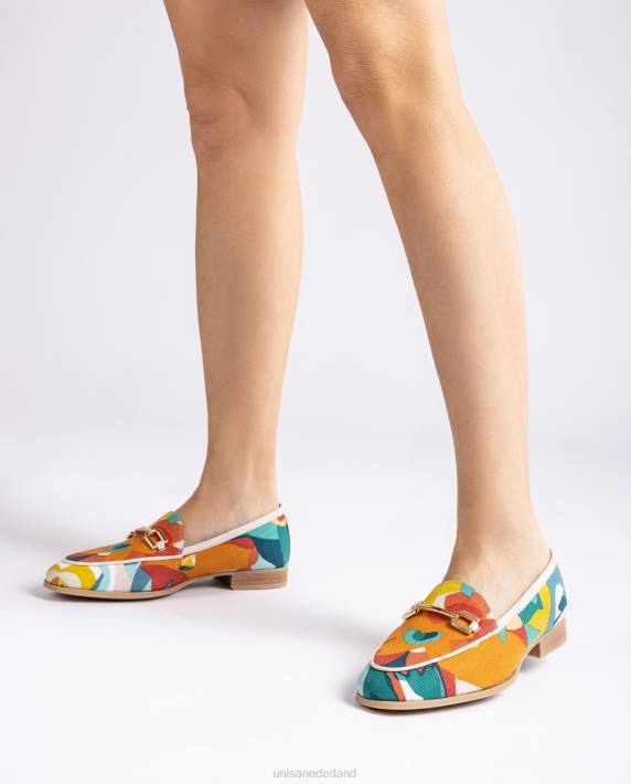 Unisa 02B0605 loafer met bies vrouwen mode