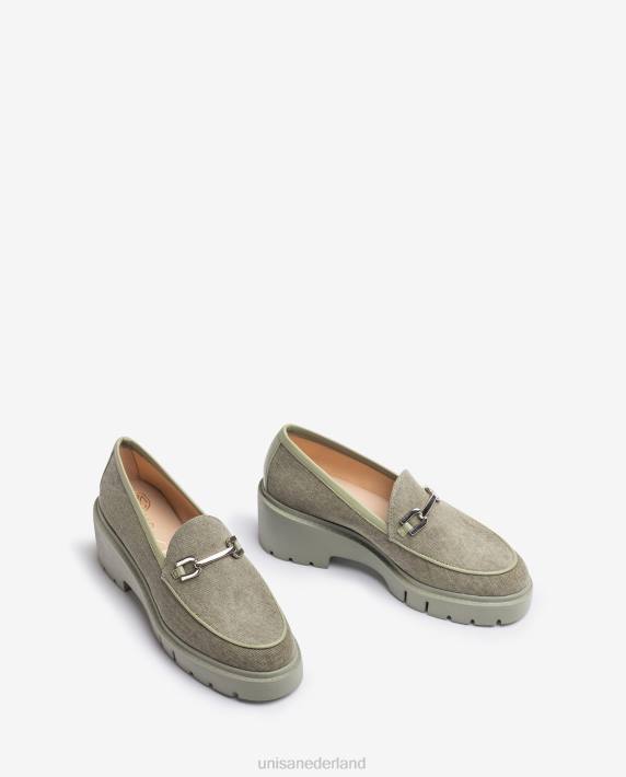 Unisa 02B0614 ecolino-instappers vrouwen groente