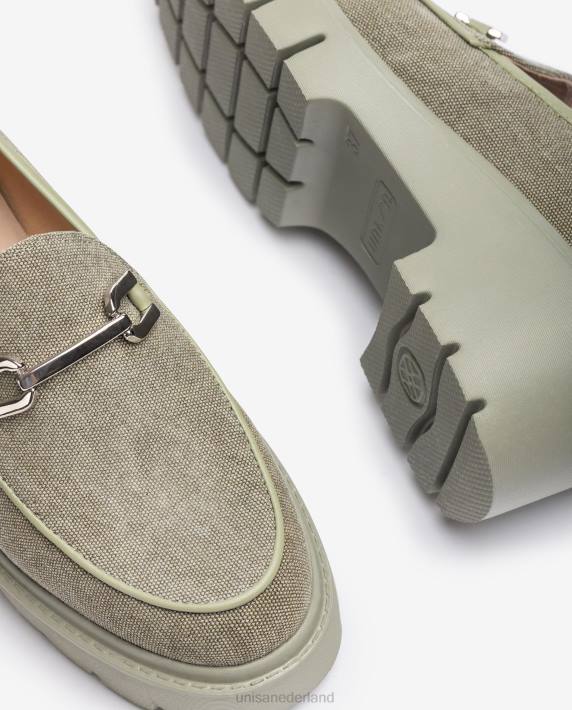 Unisa 02B0614 ecolino-instappers vrouwen groente