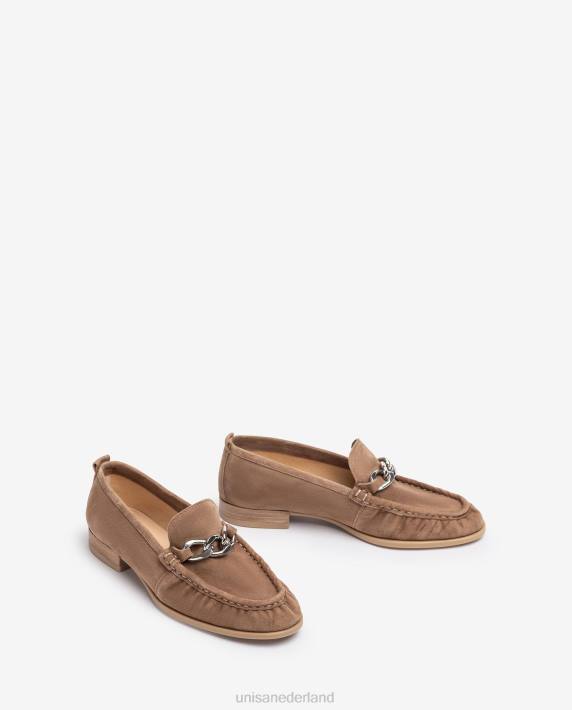 Unisa 02B0617 loafer met een ketting vrouwen bevallig