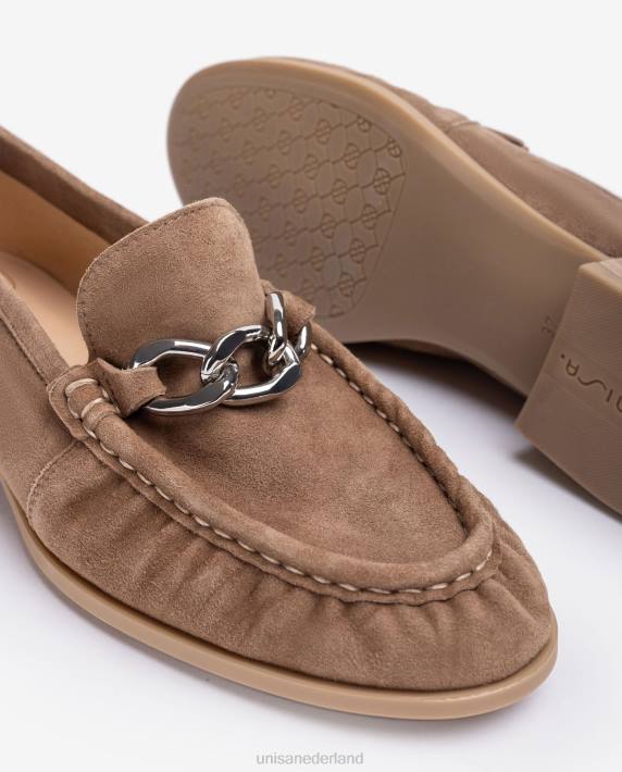 Unisa 02B0617 loafer met een ketting vrouwen bevallig