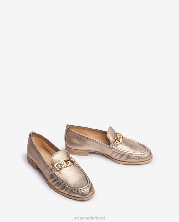 Unisa 02B0620 loafer met een ketting vrouwen mode