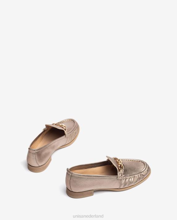Unisa 02B0620 loafer met een ketting vrouwen mode