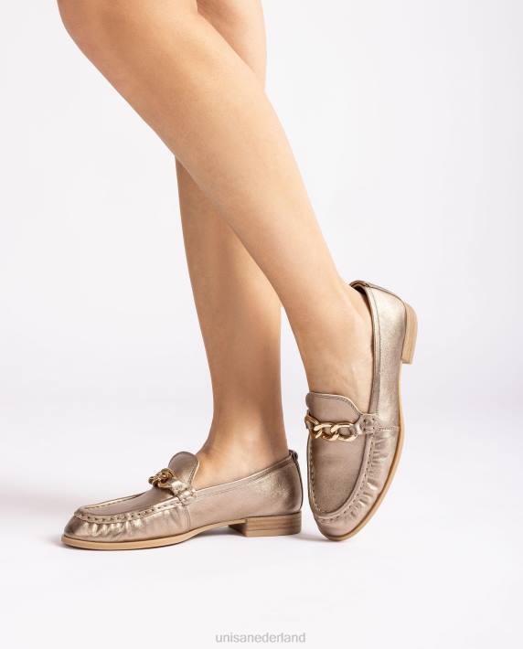 Unisa 02B0620 loafer met een ketting vrouwen mode