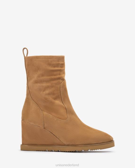 Unisa 02B01002 hoge been laars vrouwen bruin