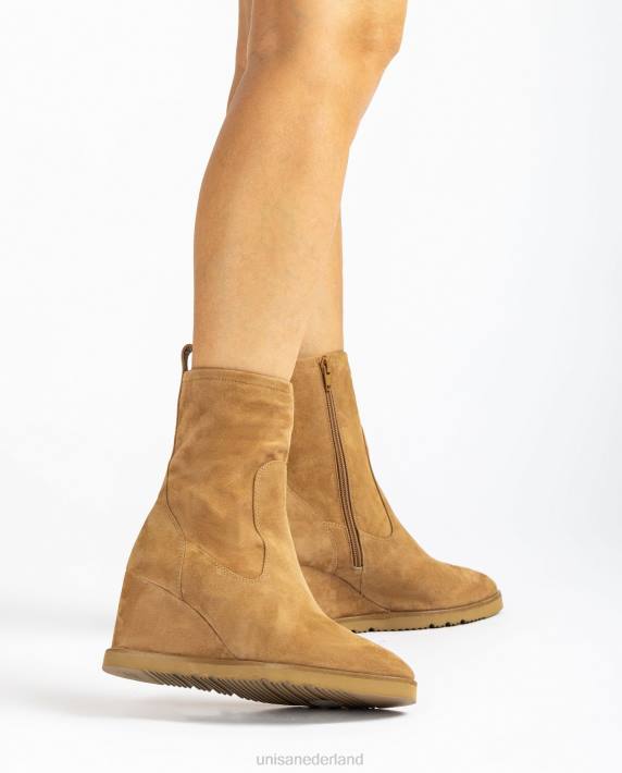 Unisa 02B01002 hoge been laars vrouwen bruin