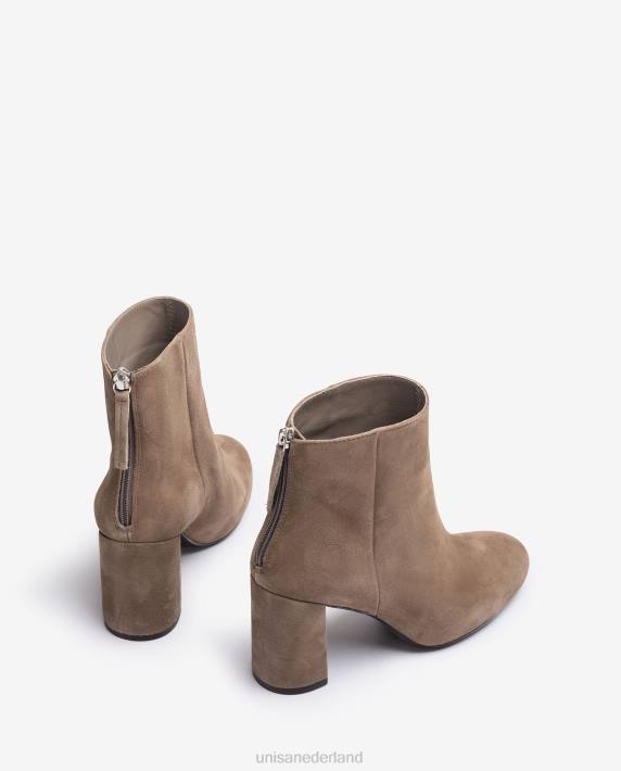 Unisa 02B01011 enkellaars met vierkante neus vrouwen mode