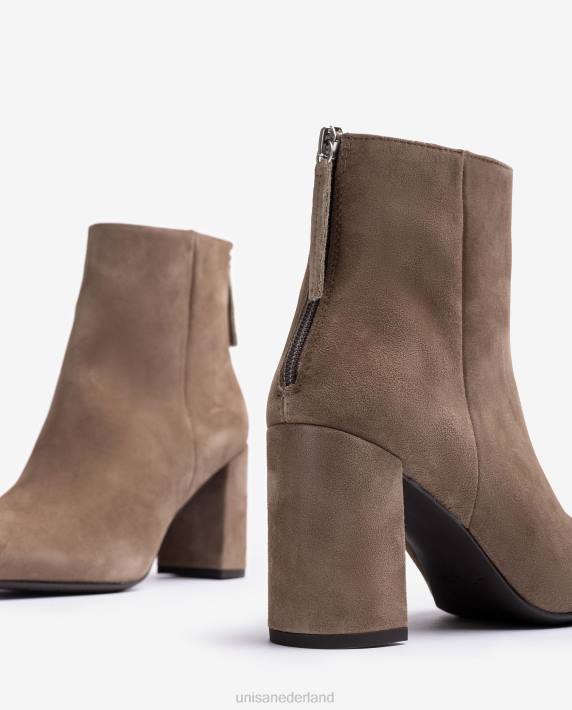 Unisa 02B01011 enkellaars met vierkante neus vrouwen mode