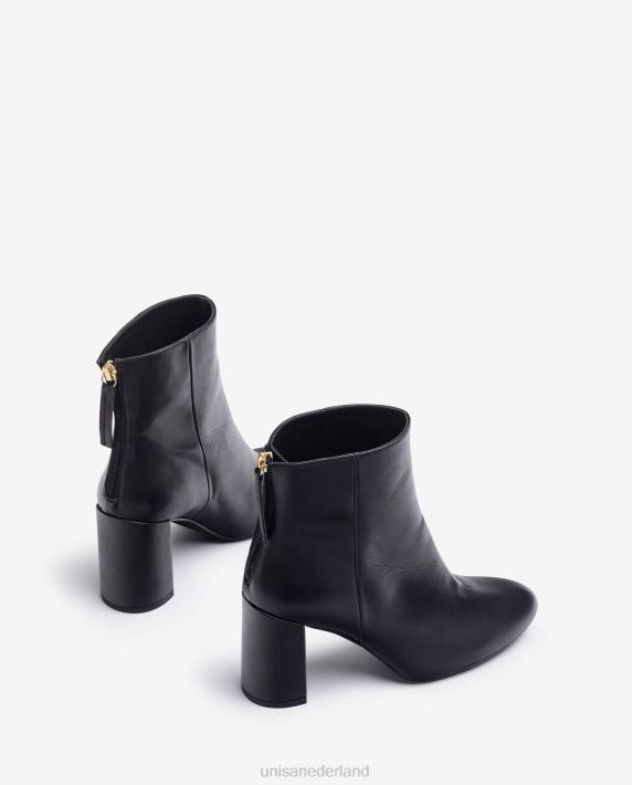 Unisa 02B01012 enkellaars met vierkante neus vrouwen mode