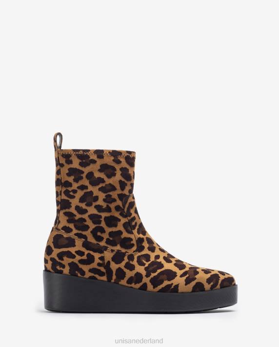 Unisa 02B01019 superlicht enkellaarsje met een elastische kwart bovenlijn vrouwen mode