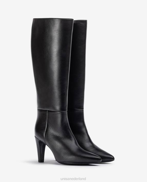 Unisa 02B01028 spitse neus hoge been laars vrouwen bevallig