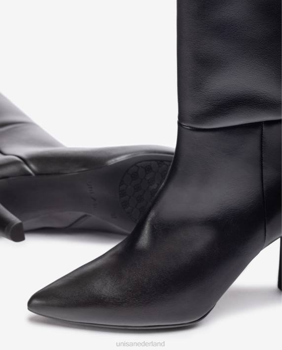 Unisa 02B01028 spitse neus hoge been laars vrouwen bevallig