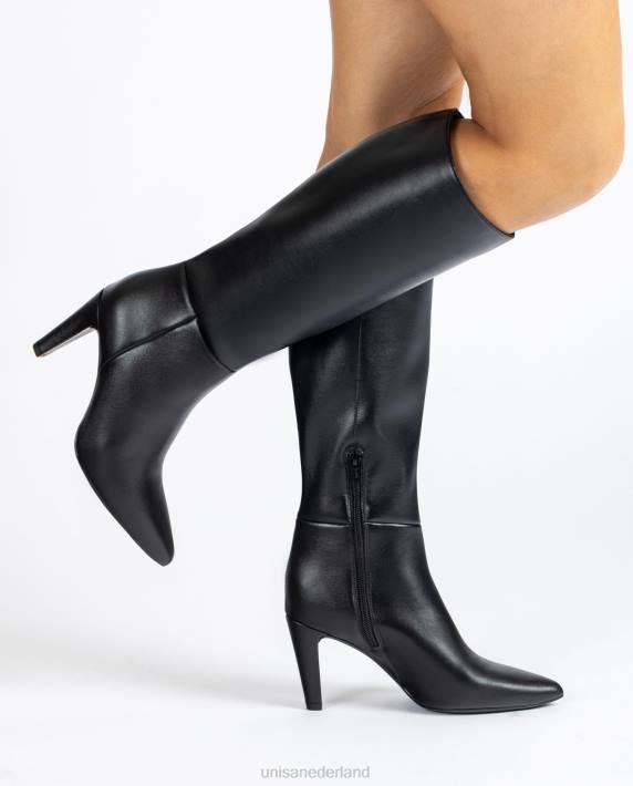 Unisa 02B01028 spitse neus hoge been laars vrouwen bevallig