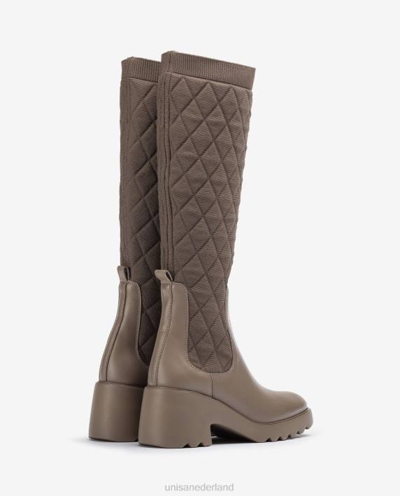 Unisa 02B01033 laars met gerecyclede stretchstof vrouwen mode