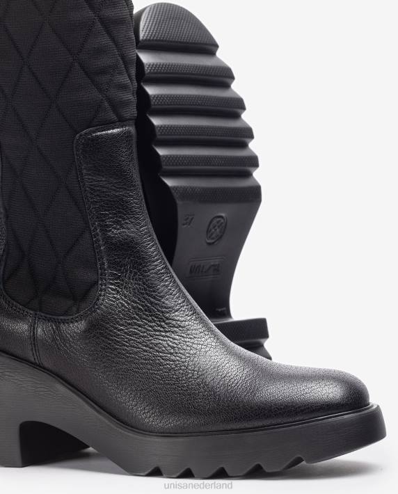 Unisa 02B01034 laars met gerecyclede stretchstof vrouwen bevallig