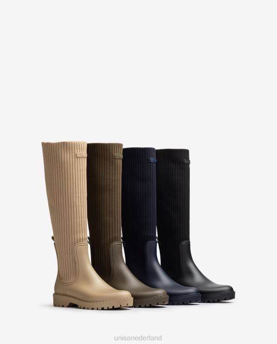 Unisa 02B01047 superzachte regenlaarzen vrouwen blauw