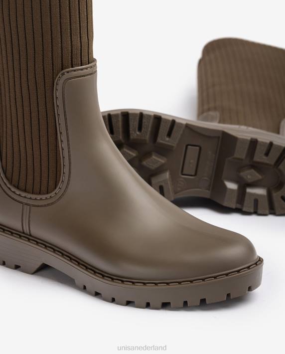 Unisa 02B01048 superzachte regenlaarzen vrouwen groente