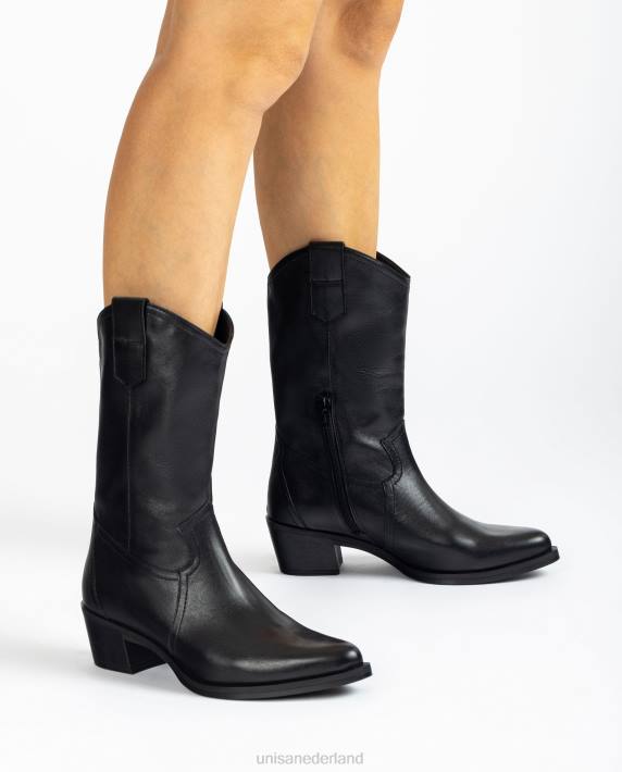 Unisa 02B01053 leren laars in cowboystijl vrouwen mode