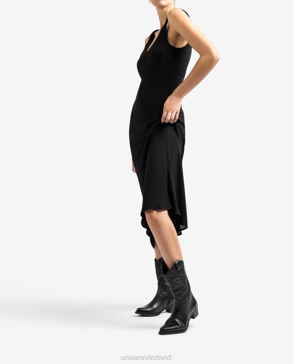 Unisa 02B01053 leren laars in cowboystijl vrouwen mode