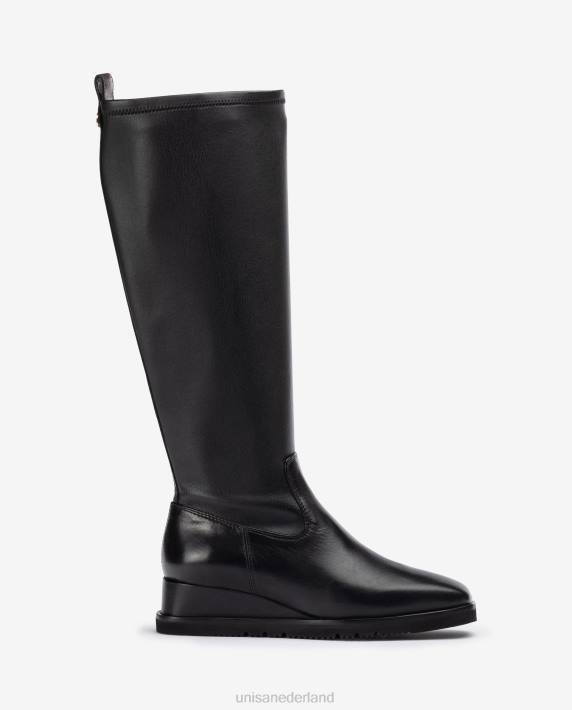 Unisa 02B01060 hoge laars met sleehak vrouwen mode