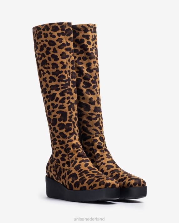 Unisa 02B01070 superlichte laars met vierkante neus vrouwen mode