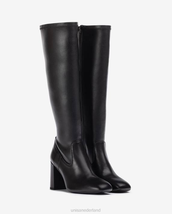 Unisa 02B01077 laars met vierkante neus vrouwen bevallig