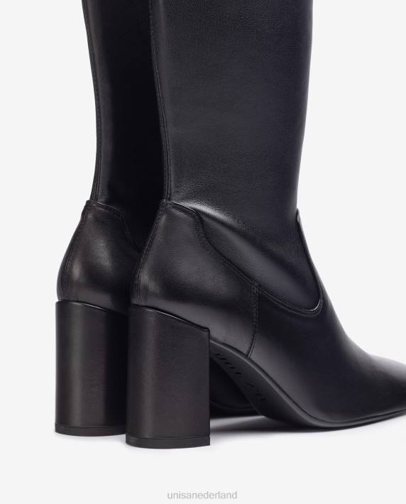 Unisa 02B01077 laars met vierkante neus vrouwen bevallig