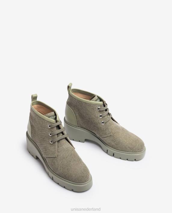 Unisa 02B0844 enkellaars gemaakt in ecolino vrouwen groente