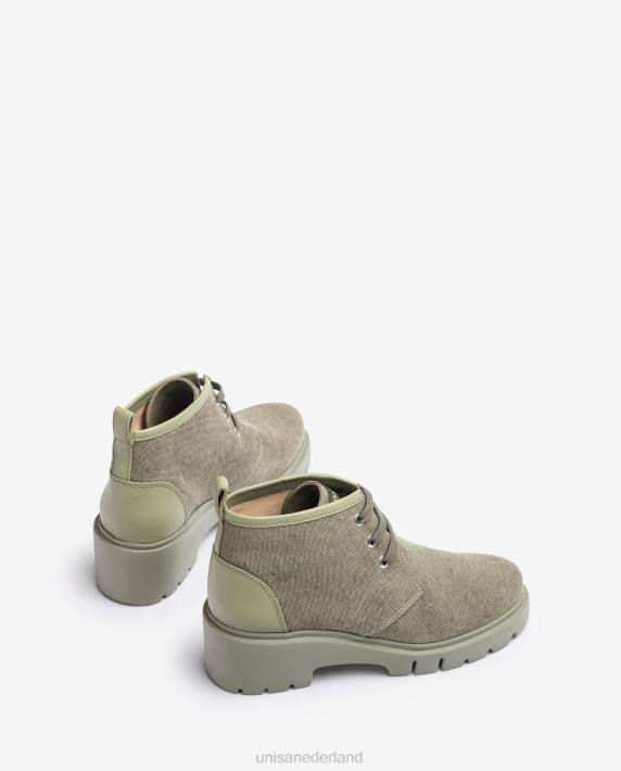 Unisa 02B0844 enkellaars gemaakt in ecolino vrouwen groente