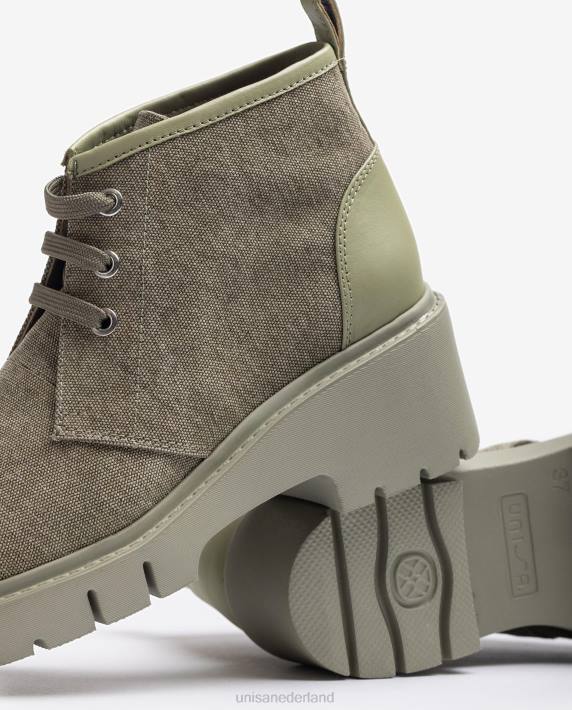 Unisa 02B0844 enkellaars gemaakt in ecolino vrouwen groente