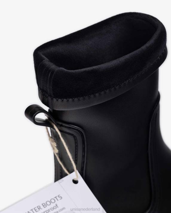 Unisa 02B0853 rubberboot vrouwen zwart