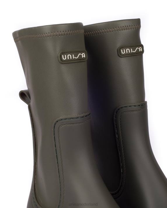 Unisa 02B0854 rubberboot vrouwen groente