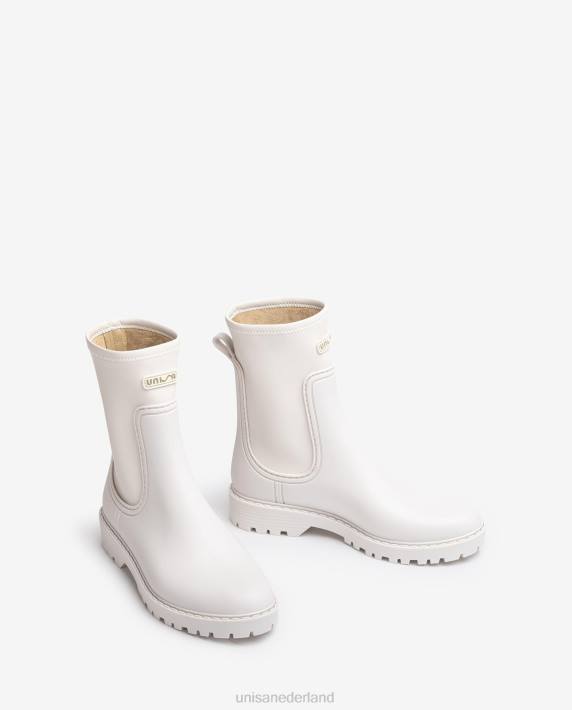 Unisa 02B0855 rubberboot vrouwen wit