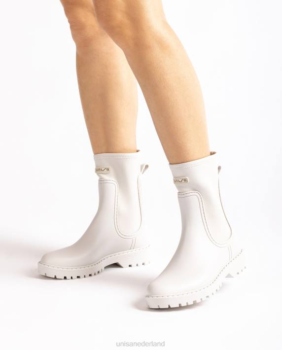 Unisa 02B0855 rubberboot vrouwen wit