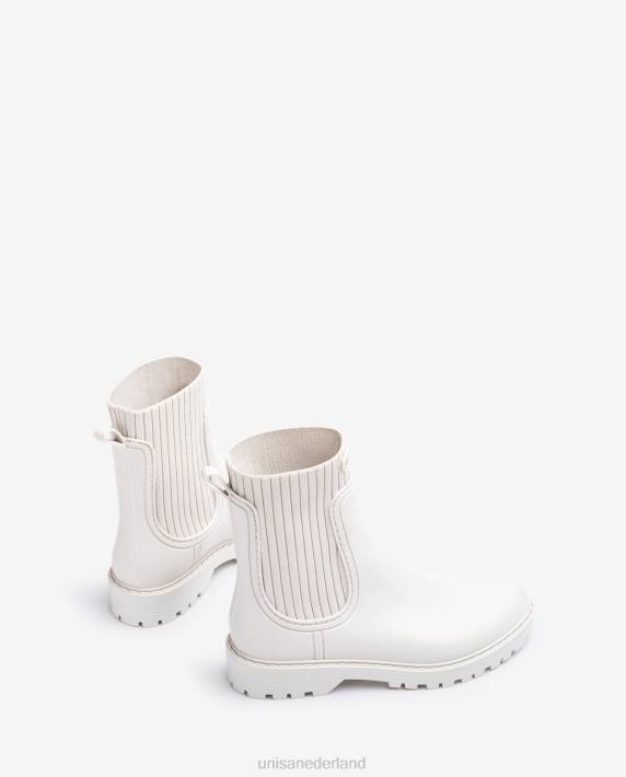 Unisa 02B0860 superzachte wellington enkellaarzen vrouwen wit