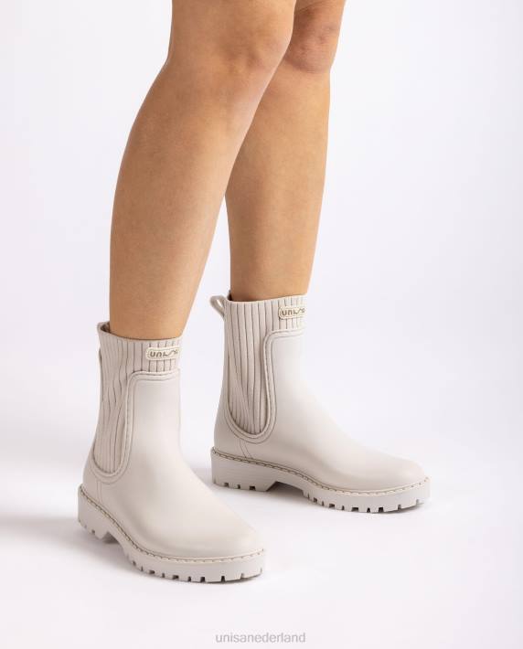 Unisa 02B0860 superzachte wellington enkellaarzen vrouwen wit