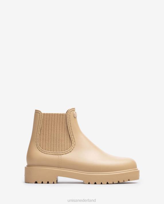 Unisa 02B0863 rubberboot vrouwen beige