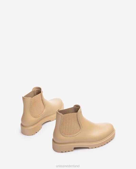 Unisa 02B0863 rubberboot vrouwen beige
