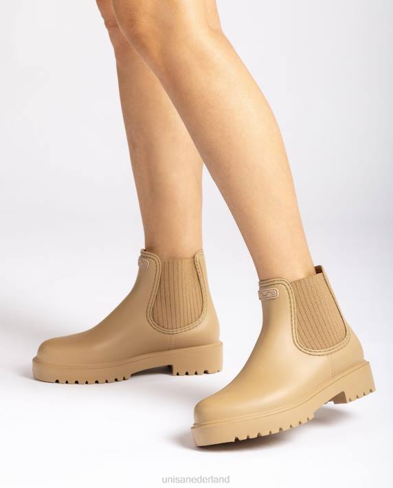 Unisa 02B0863 rubberboot vrouwen beige