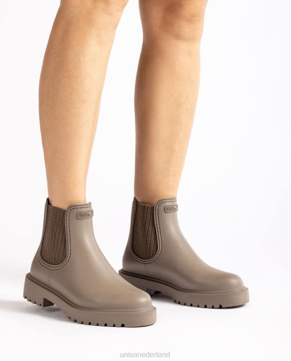 Unisa 02B0865 rubberboot vrouwen bruin