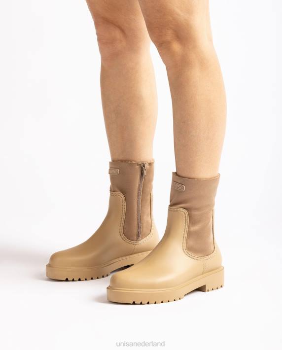 Unisa 02B0866 rubberboot vrouwen beige
