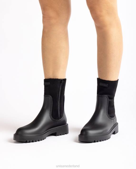 Unisa 02B0867 rubberboot vrouwen zwart
