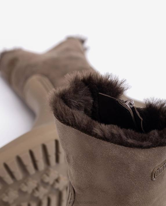 Unisa 02B0868 rubberboot vrouwen bruin