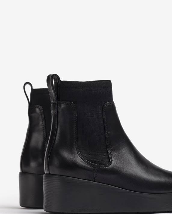 Unisa 02B0897 enkellaarsje met ritssluiting aan de achterkant vrouwen mode