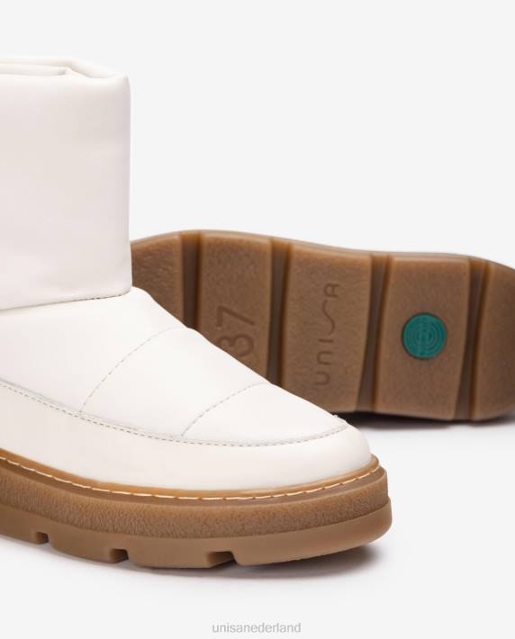 Unisa 02B0904 après-ski enkellaarsjes vrouwen wit